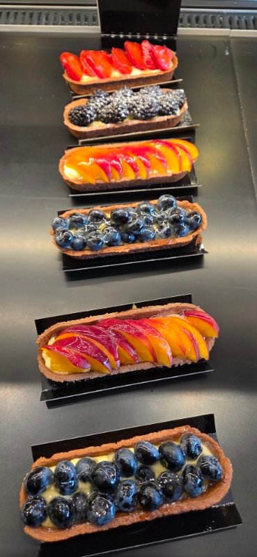 Pâtisserie artisanale d’Aux Gourmandises de Bévinda